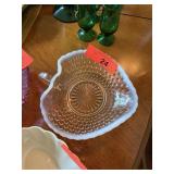 VINTAGE OPALESCENT HOBNAIL BOWL