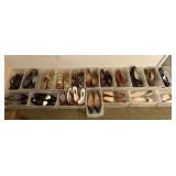 LARGE LOT OF SHOES MIXED DESIGNER BRANDS SZ 8