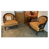 2 PIECE VINTAGE KEY CITY ARM CHAIRS