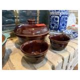 3PC MARCREST LIDDED BOWL / BOWLS
