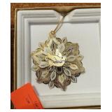 VINTAGE PEACE CHRISTMAS ORNAMENT