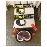 3PC CORAL DIVING MASKS