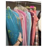 LARGE  LOT OF 1970S 80S CLOTHING MIXED BRANDS