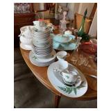 LARGE CENTURY CHINA SET FERNDALE PATTERN