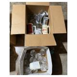 2 BOXES OF SCOTCH GLASSES / BEER MUGS STEINS