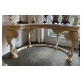 LARGE GAMPEL STOLL ELEPHANT MOTIF KIDNEY DESK