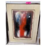 ORIGINAL OIL / BOARD PAINTING ROGER ETIENNE LISTED