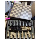 VINTAGE RENAISSANCE CHESS SET