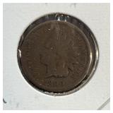 1890 INDIAN HEAD PENNY CENT