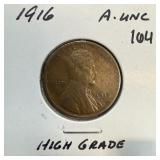1916 WHEAT PENNY CENT BETTER
