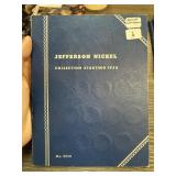 JEFFERSON NICKEL COIN ALBUM 38 DIFFERENT