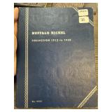 BUFFALO NICKEL COIN ALBUM 23 DIFFERENT