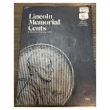 MEMORIAL CENT ALBUM 90 DIFFERENT UNCS