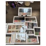 LARGE LOT OF MIXED STAMPS / BLOCKS