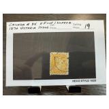 CANADA #35 1870 VICTORIA ISSUE STAMPS