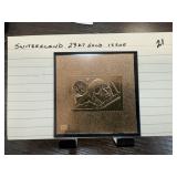 23K GOLD SWITZERLAND GOLD ISSUE STAMP