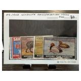 1940 WILDLIFE CONSERVATION ISSUE STAMPS