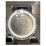 1921 MORGAN SILVER DOLLAR