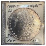 1881-S MORGAN SILVER DOLLAR HIGH GRADE!!!! WOW