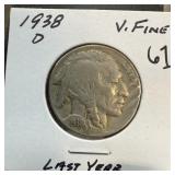 1938-D BUFFALO NICKEL