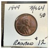 1949 HIGH GRADE WHEAT PENNY CENT