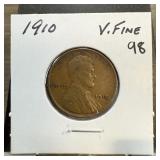 1910 WHEAT PENNY CENT