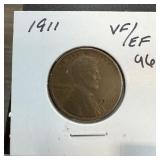 1911 WHEAT PENNY CENT
