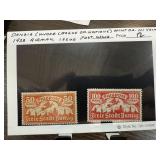 DANZIG LEAGUE OF NATIONS MINT OG 1923 AIRMAIL ISS