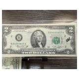 2PC 1976 $2 CURRENCY NOTES