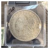 1921-D MORGAN SILVER DOLLAR