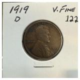 1919-D WHEAT PENNY CENT