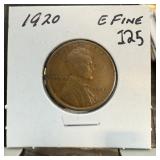 1920 WHEAT PENNY CENT