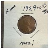 1929-S WHEAT PENNY CENT BETTER