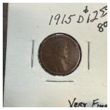 1915-D WHEAT PENNY CENT