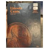 WHEAT PENNY CENT COIN ALBUM 43 P,D,S