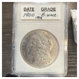 1900 MORGAN SILVER DOLLAR BETTER