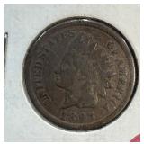 1897 INDIAN HEAD PENNY CENT