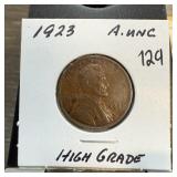 1923 WHEAT PENNY CENT BETTER GRADE