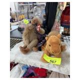 TY FIGURAL BEANIE BABY ANIMALS MORE