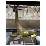 LARGE BRASS GIRAFFE