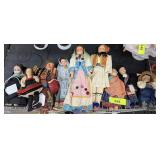 COLLECTION OF MIXED VINTAGE DOLLS