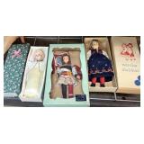 LOT OF VINTAGE DOLLS NORSKE DUKKER MORE
