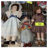 COLLECTION OF VINTAGE DOLLS