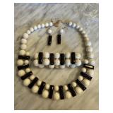 VINTAGE NECKLACE / EARRINGS & BRACELET SET