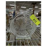 VINTAGE GLASS INDIAN HEAD COIN BANK