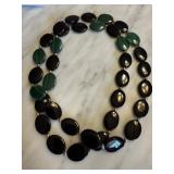 MALACHITE / ONYX NECKLACE