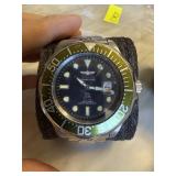 INVICTA GRAND DIVER AUTOMATIC WATCH GREEN WORKS