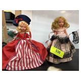 2PC VINTAGE NANCY ANN STORYBOOK DOLLS