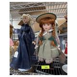 2PC PORCELAIN DOLLS KITTY COLLIER ENCHANTE MORE