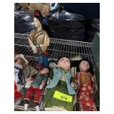 COLLECTION OF VINTAGE ASIAN DOLLS